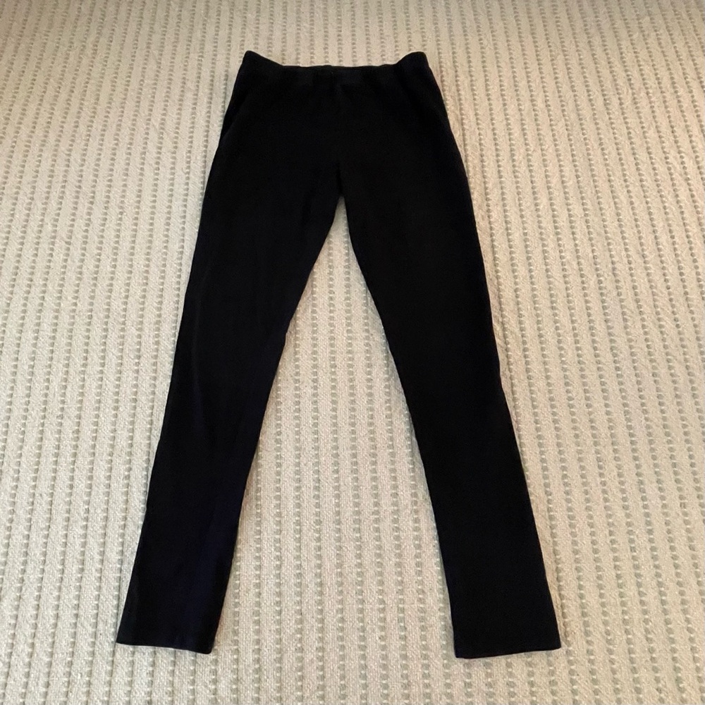 Children Place Black Legging - Size: 10 / 12
